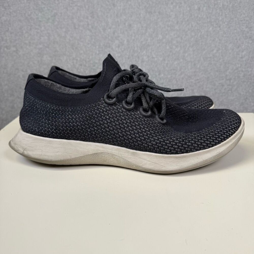 Allbirds Mens Size 47 US 14 Lace Up Sneakers Black Comfort Shoes TD M14